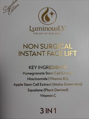 Non Surgical Instant Face Lift Cream — White